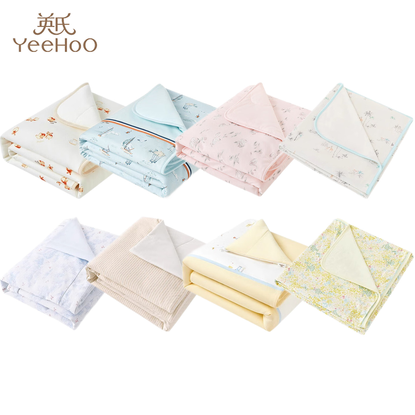 英氏商场款新生婴儿被子四季儿童空调盖被夏薄被宝宝秋冬棉厚被芯 - 英氏YeeHoO优谷专柜直营店出品