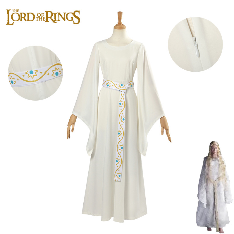 万圣节表演服装 指环王cos服 魔戒双塔奇兵持盾之女伊欧玟