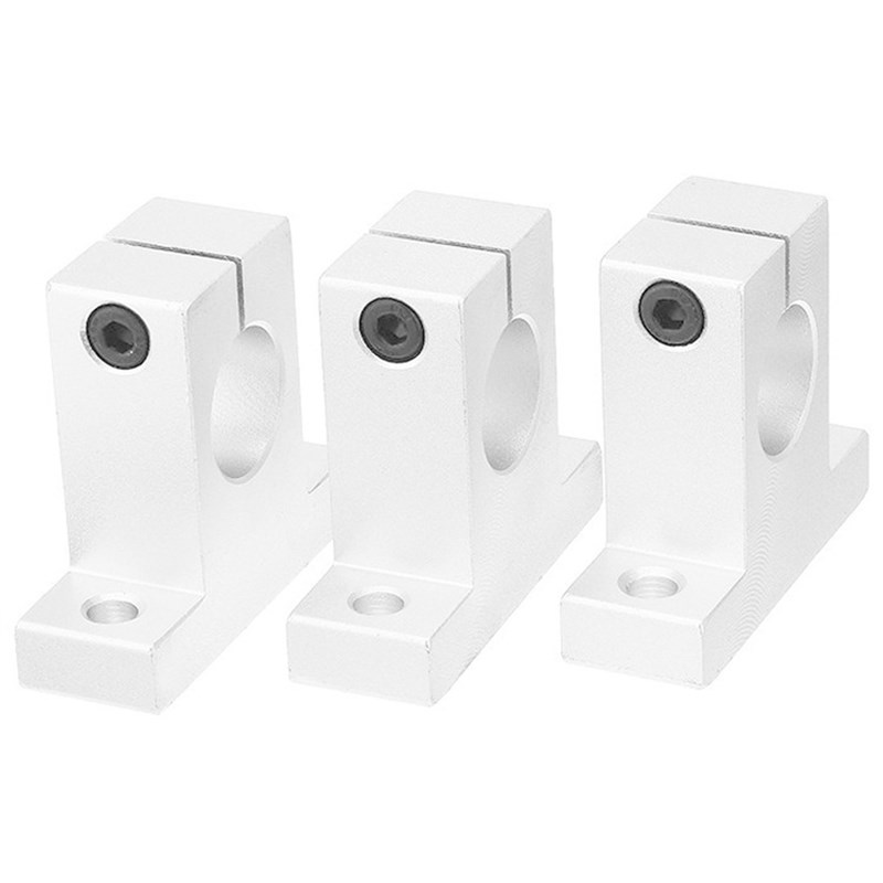 速发光轴撑式开口型导向轴支座固定支架SHA200 SHA1625 T型支立座