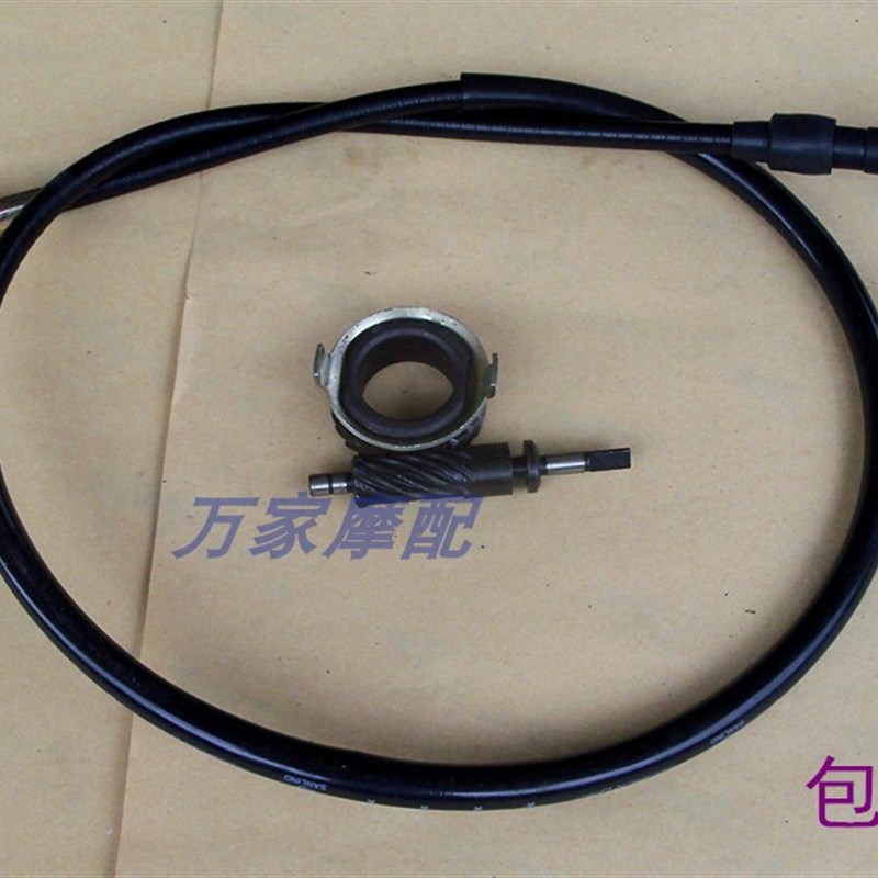 速发J车70嘉陵摩Y0大助力D托H里程线米表咪表仪表线计速齿轮