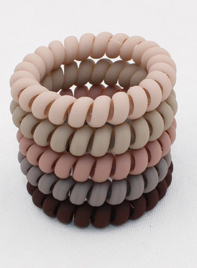 速发5/set  FashioiMatt  Sd Teleph Wire Elast Hr