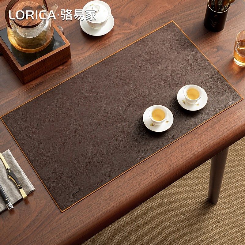 速发皮革茶席垫子轻奢高端干泡布防水桌布一人茶桌垫台皮革茶巾,居家布艺,茶席,淘宝优惠券,粉丝福利购,淘宝优惠卷