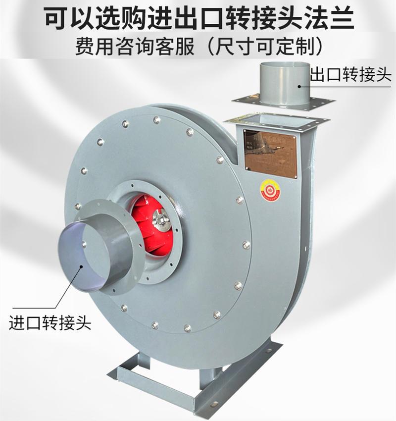速发-1高压离心风机工业鼓风机80V吹膜KW千瓦耐高温防爆-26引通风