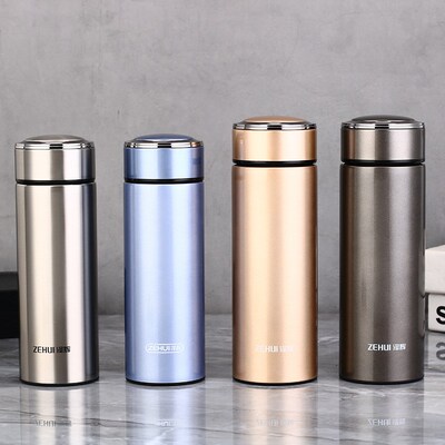 速发2务0404保温杯双层真空防漏商M开会便携带运动水杯