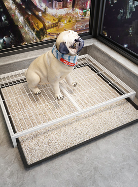 速发狗厕所小型犬尿尿盆中型拉泰用狗砂熊屎迪比盆犬专用便盆