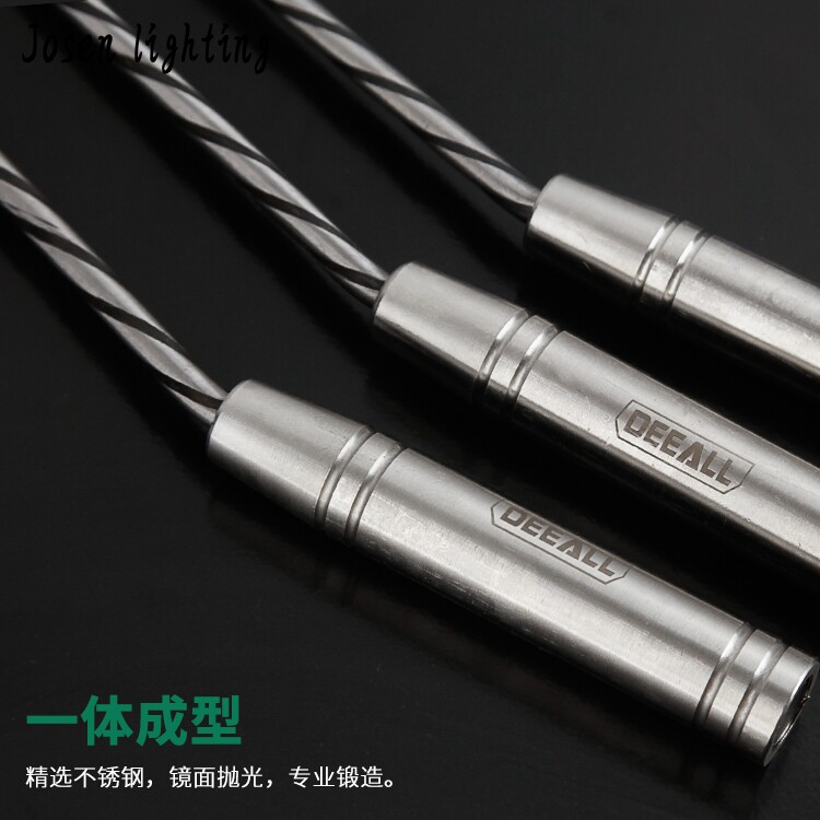 速发绑钢钩工扎勾不锈钢双耐承扎丝筋加长桩心轴敲扎