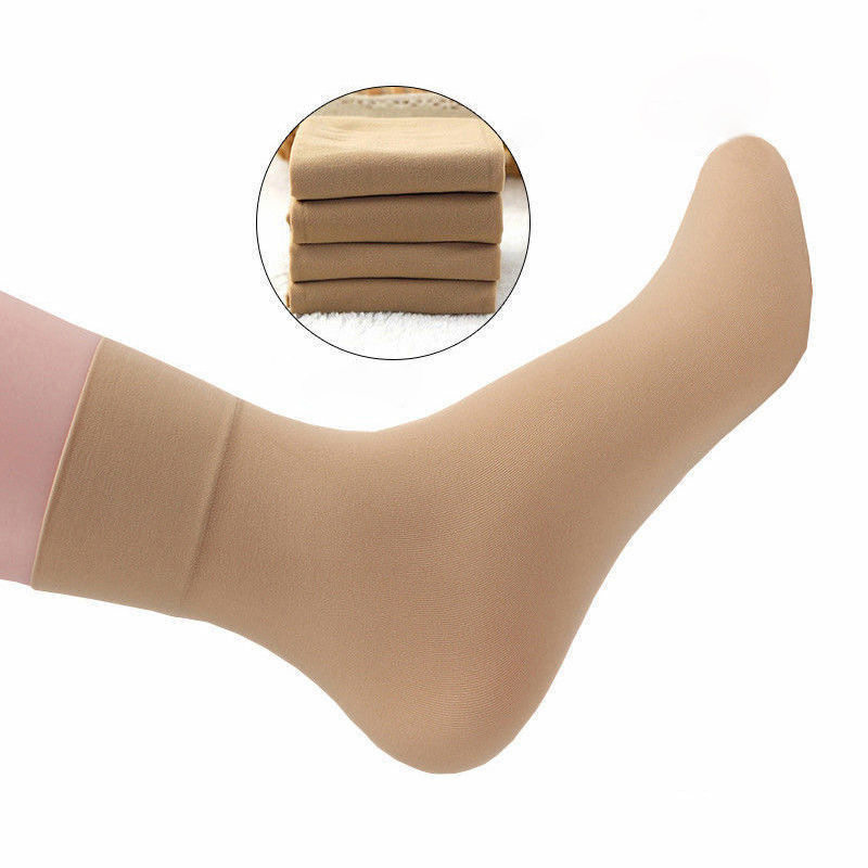 加厚丝袜子男女款通用耐磨防勾丝夏天加长中筒钢丝袜夏季袜子中厚