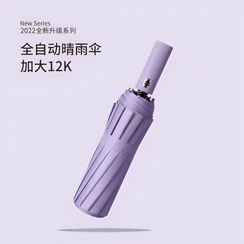 【抗风暴】大号24骨折叠自动雨伞女晴雨两用伞防晒防紫外线遮阳伞