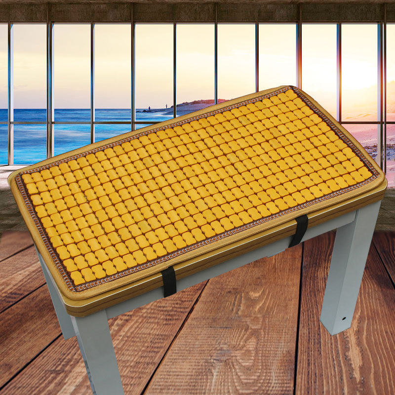 l麻将席子凉枕头竹凉枕套儿童枕席冰枕垫碳化竹片夏季枕片枕巾网