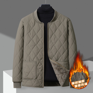 爸爸冬装 内外穿老人小棉袄爷爷保暖加厚棉衣 中老年人棉服内胆男士