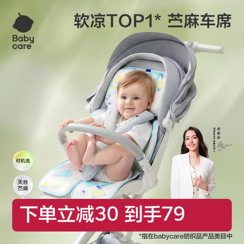 babycare冰丝透气不闷汗车席