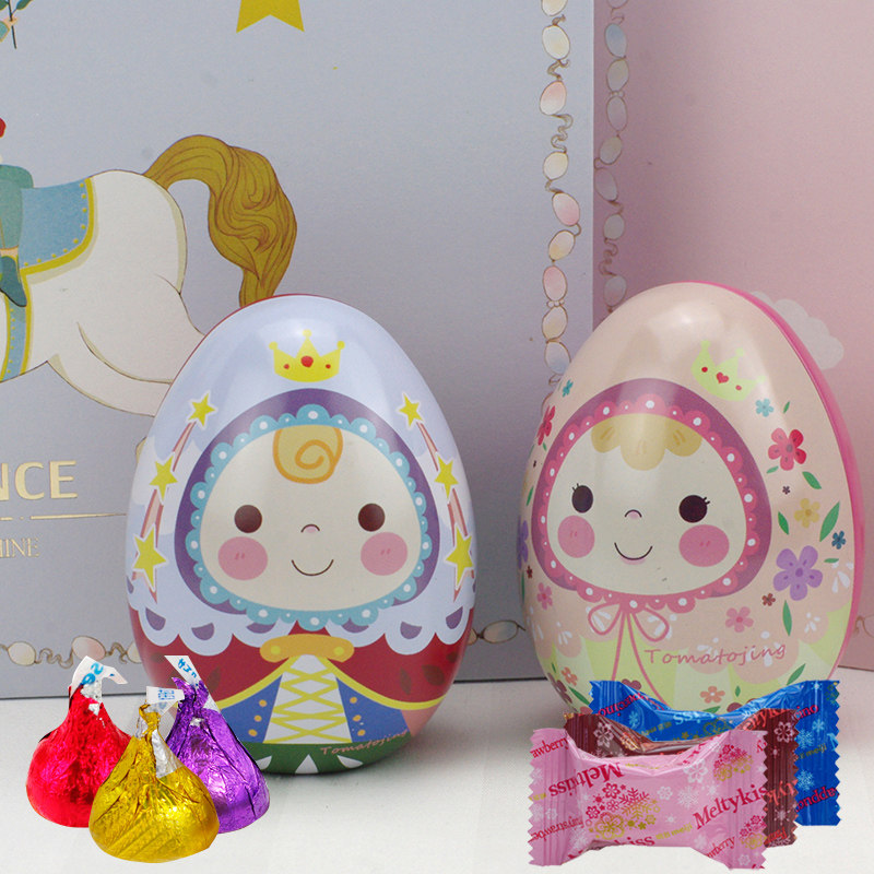 meiji明治雪吻夹心巧克力3+3彩蛋 婚礼结婚喜糖盒含糖生日诞生礼