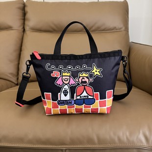 布布家新款潮流大容量斜挎手提包L137 18*26