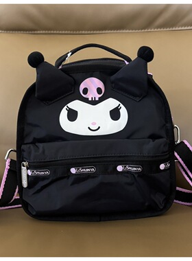 布布家新款酷洛米联名潮流231卡通休闲拉链斜挎包L191