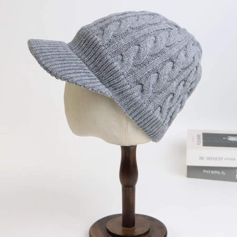 出口日单秋冬季毛线鸭舌帽子女加绒加厚保暖护耳帽户外时尚冬帽女,服饰配件/皮带/帽子/围巾,帽子,淘宝优惠券,粉丝福利购,淘宝优惠卷