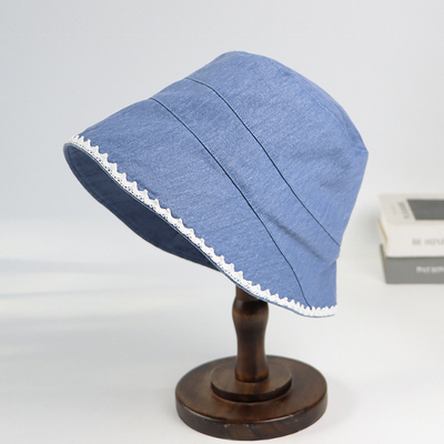 日系时尚出游纯棉水洗遮阳帽女