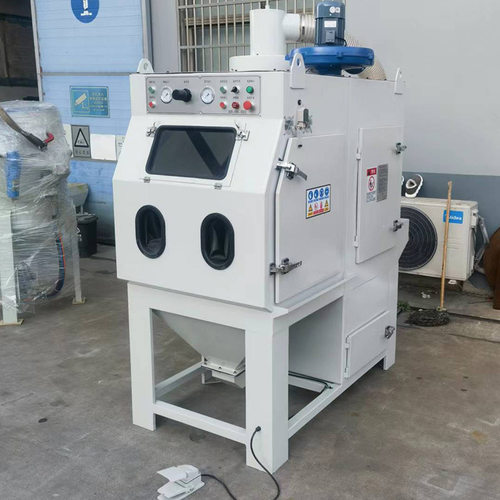 新型手动机手动液体喷沙机  湿式喷砂机  刀具模具铝合金喷砂机