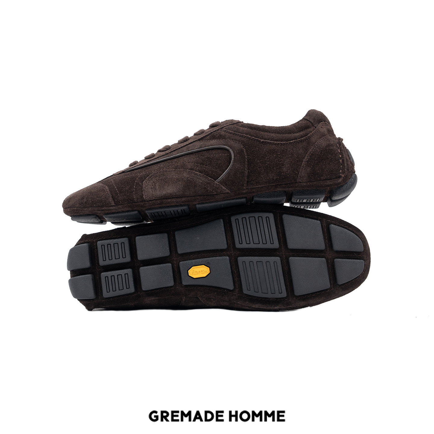 意大利VIRBAM坦克底赛车薄底鞋