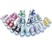 10CM棉花娃娃鞋 玩具配件 配件8分BJD娃鞋 玩偶小鞋 子3.5CM手指舞鞋