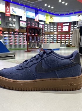 正品Nike耐克AIR FORCE 1复古低帮男女大童运动休闲板鞋HV4760