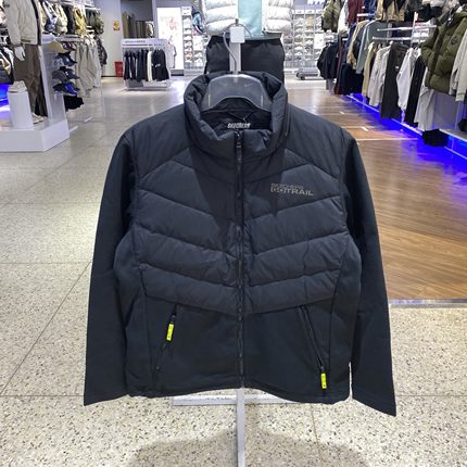 正品Skechers斯凯奇保暖健身训练立领男运动休闲羽绒外套L423M141