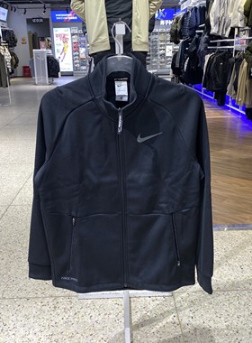 新款正品Nike耐克保暖加绒立领训练男运动梭织夹克外套DM5941-010