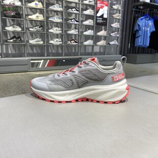 正品JackWolfskin狼爪拼接撞色缓震女徙步鞋休闲鞋户外鞋A64086