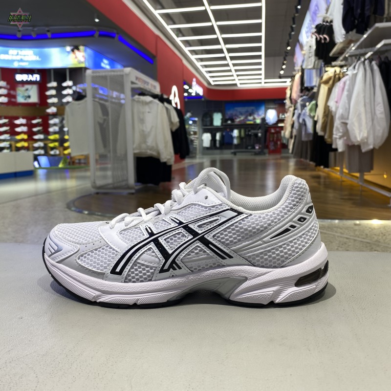 新款正品ASICS亚瑟士GEL-1130男简约舒适透气运动休闲鞋1201B019