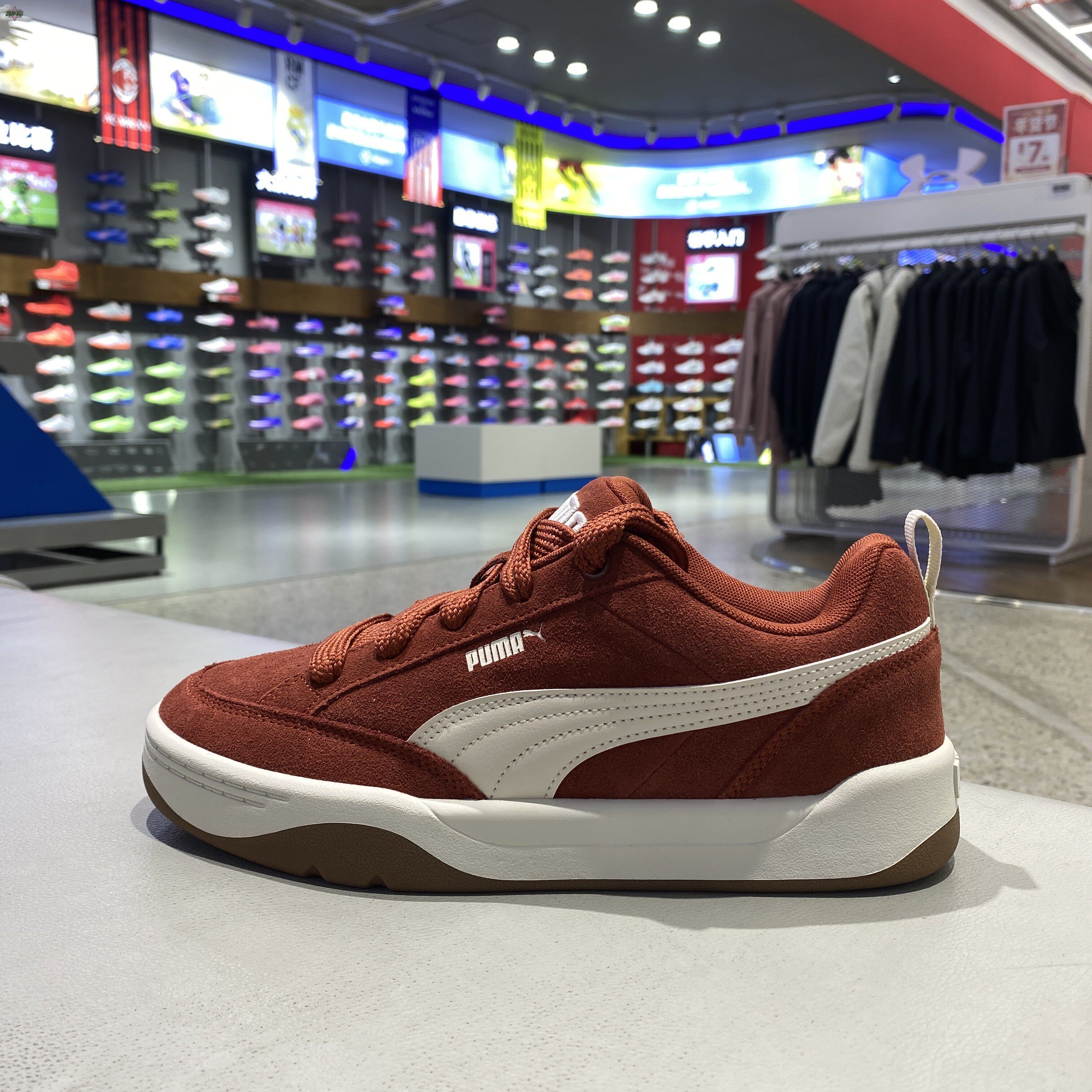 正品新款PUMA彪马刺绣LOGO新年百搭舒适男女运动休闲板鞋401606