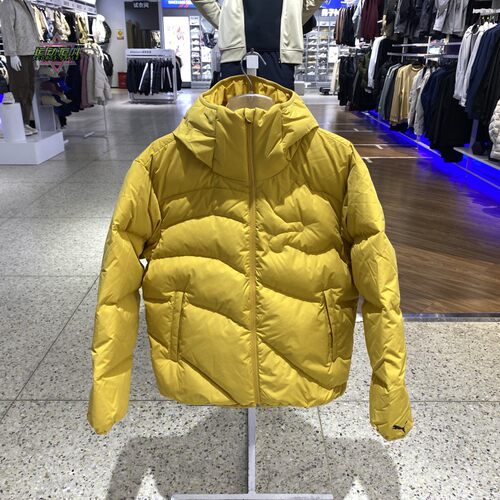 冬季新款正品PUMA彪马时尚保暖连帽男运动休闲羽绒服635784-62