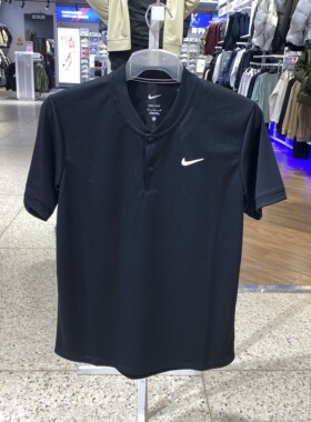 正品Nike耐克透气速干V领训练健身男运动休闲短袖T恤IR8031-049