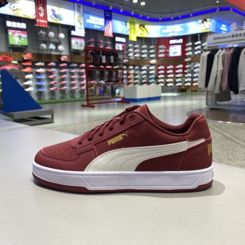 正品PUMA彪马经典LOGO新年低帮耐磨男女休闲运动板鞋394666-01