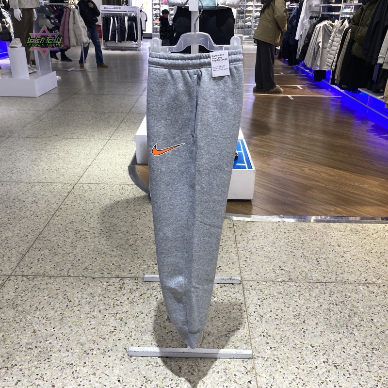 男简约针织长裤耐克跑步