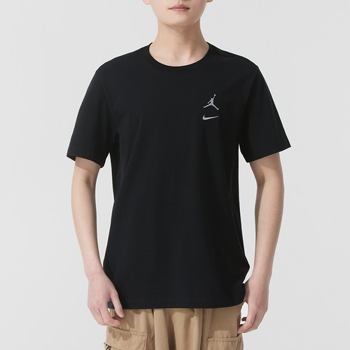 Nike耐克纯棉透气男运动短袖T恤