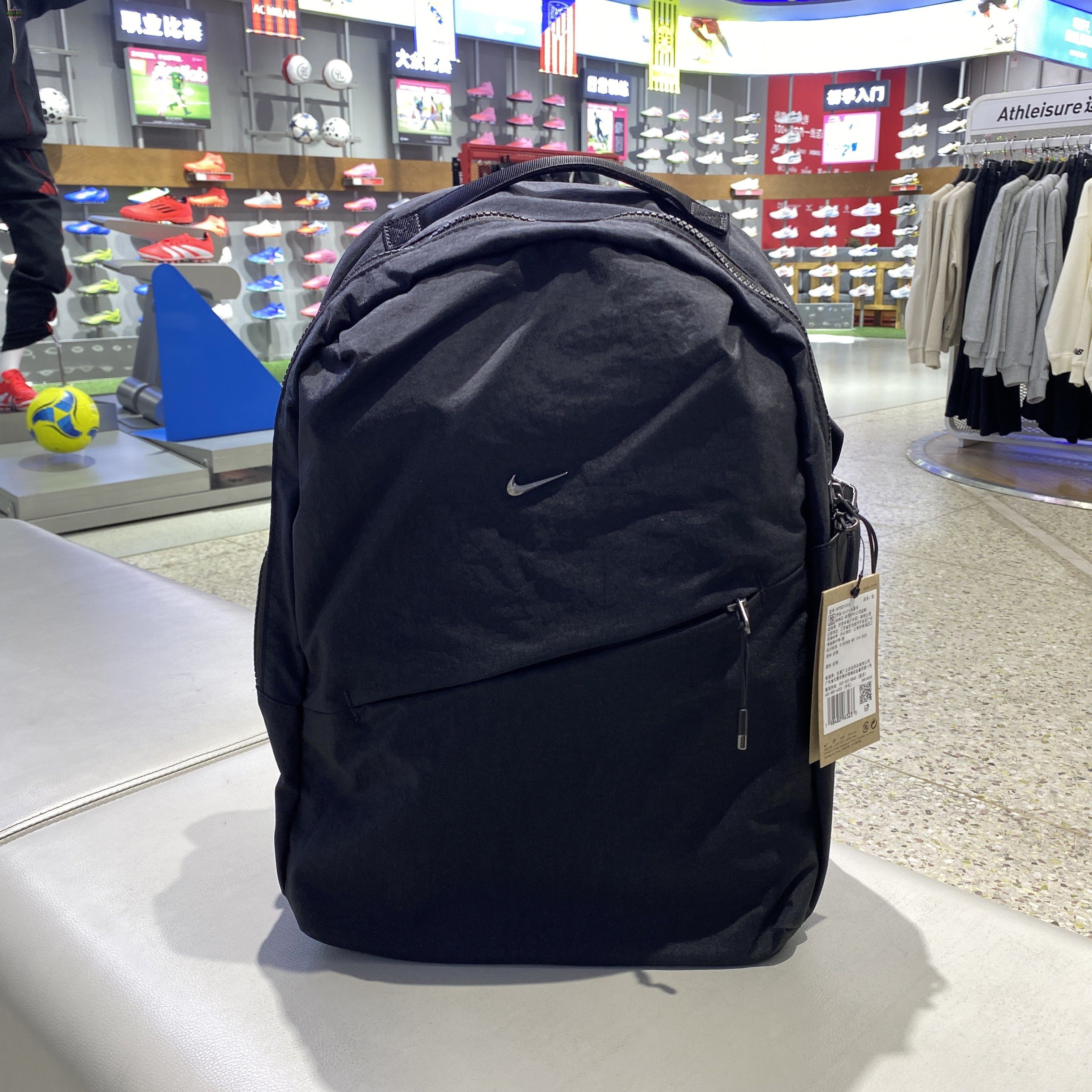 正品NIKE耐克旅行日常学生书包户外运动休闲双肩背包HF7007-010