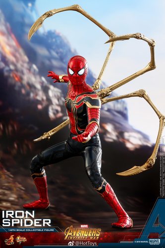 【妮可模玩】HOTTOYS HT MMS482复仇者联盟3 钢铁蜘蛛侠 顺丰现货