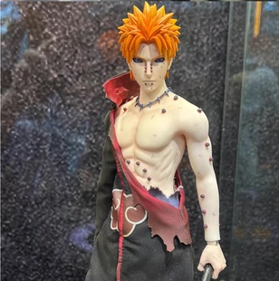 ROC RocketToys 布衣 火影忍者 天道佩恩 战损版 可动手办 先行