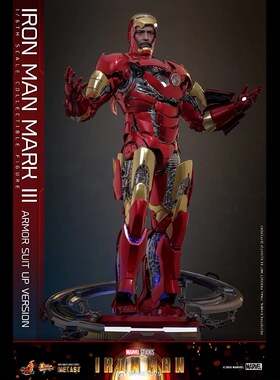 抢先定金 HOTTOYS HT 1/6 钢铁侠MK3 钢铁侠Mark3 着甲版  可动