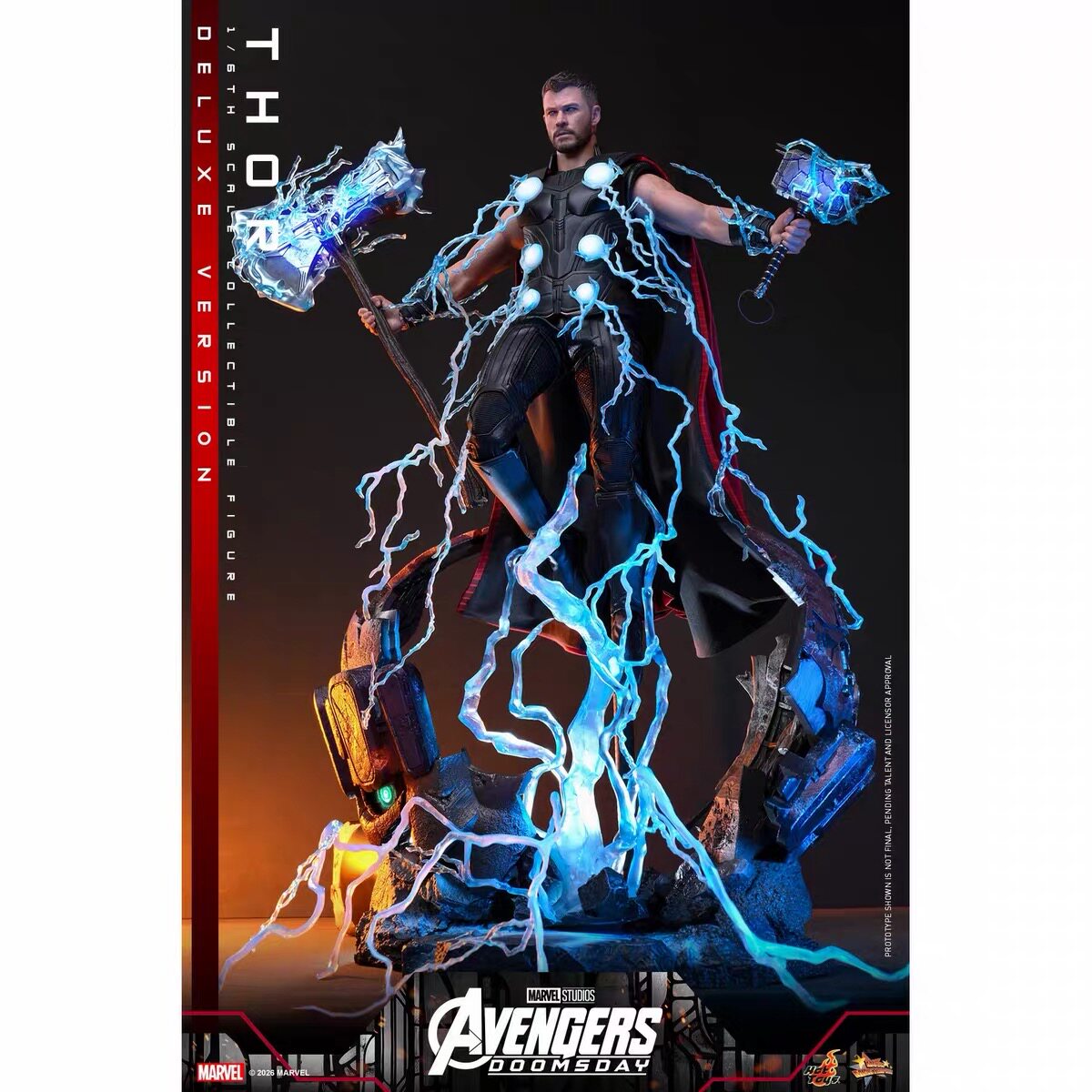 HOTTOYS HT 1/6 MMS918 MMS919 复联5 雷神索尔 共2款图片