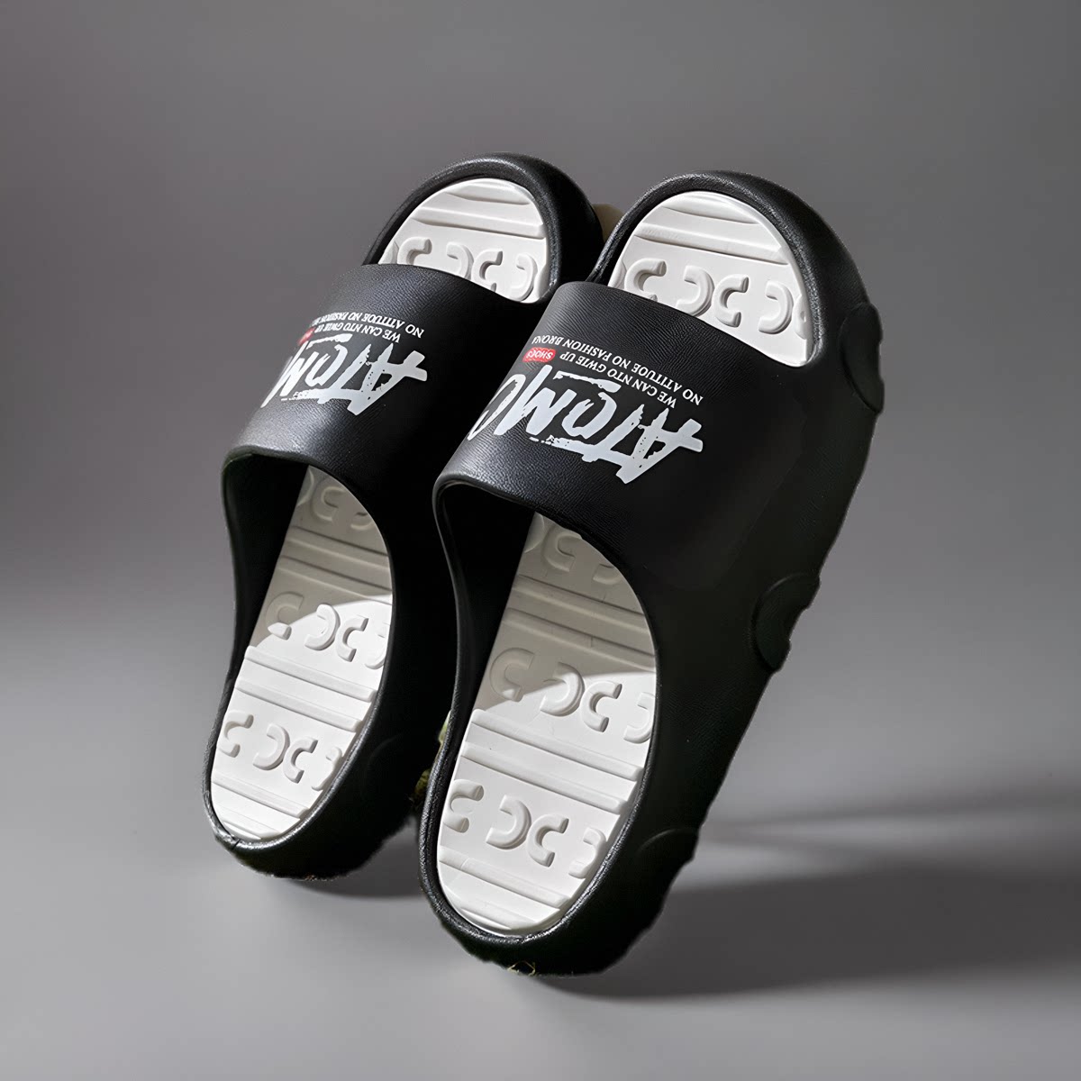 特大码拖鞋男夏厚底eva防滑踩屎感加肥室内加厚底浴室时尚凉拖鞋