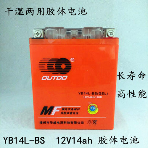 嘉陵摩托车专用胶体免维护JH600