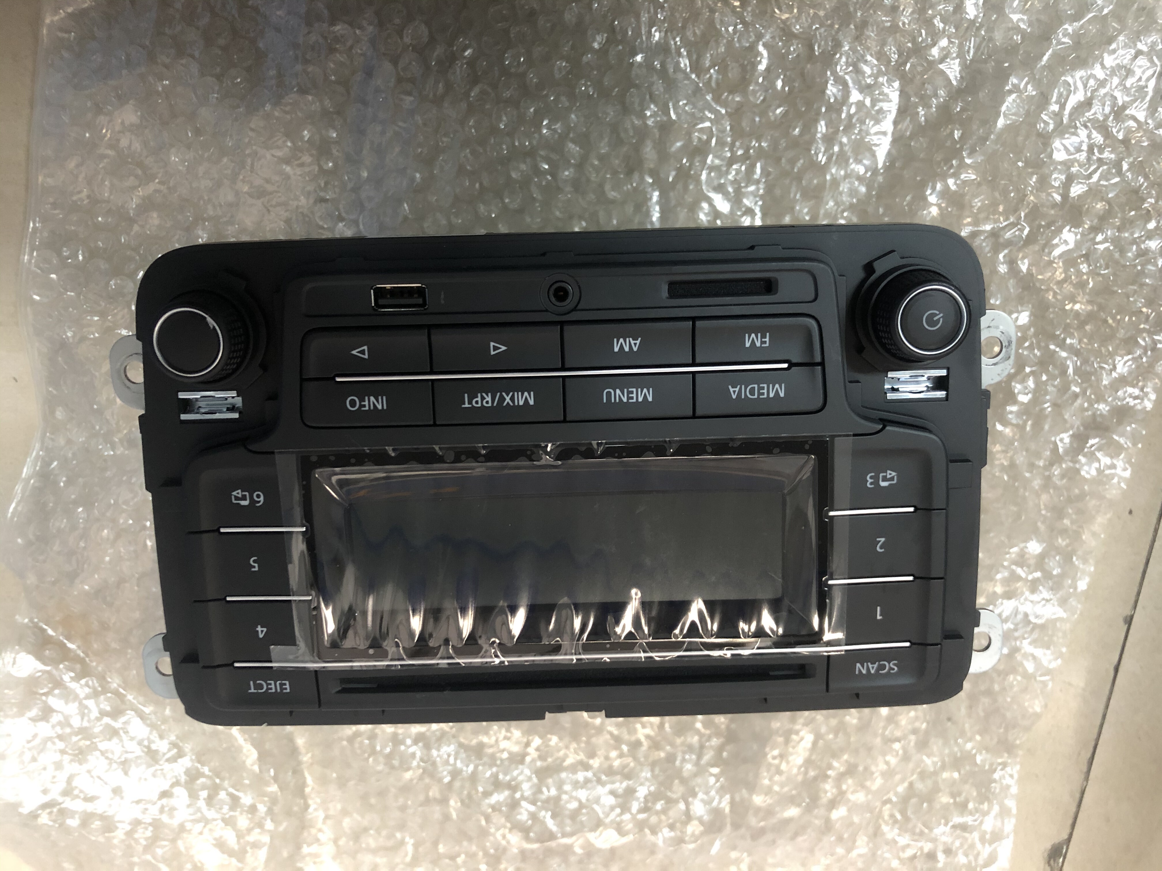 大众收音机 途观cd播放器 原版拆车