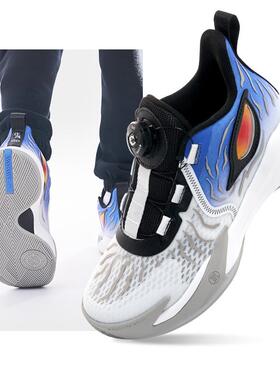 NYBO中帮赛事准者怪兽2代儿童篮球鞋缓震抗扭专业运动球鞋旋转扣