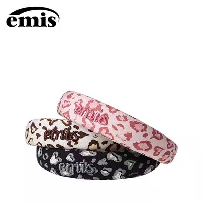 emis发箍豹纹发箍女秋冬新品高颅顶发卡韩版简约气质高级感发饰品