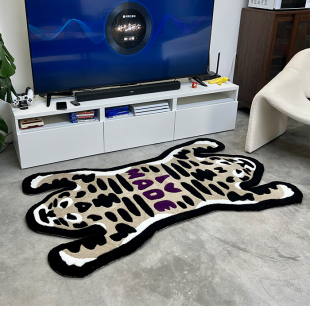 Rug Tiger Large联名老虎居家地毯卧室客厅 HumanMade 原创恶搞