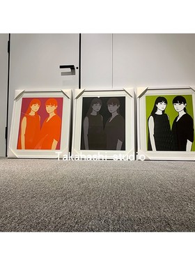 现货KYNE Tonari no Zingaro 三色版画客厅ins同款装饰画包邮玄关