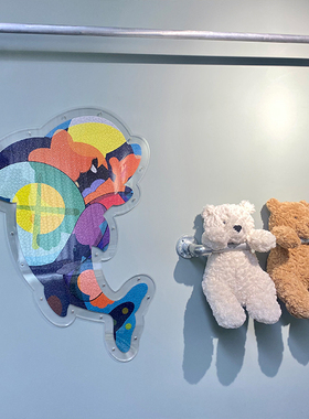 TAKAHASHI 正版KAWS拼图框东京展会限定海豚异形亚克力框包邮简约