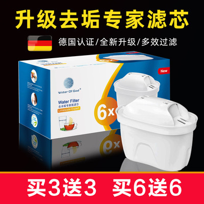 德国认证适用于碧然德净水壶九阳西屋滤水壶通用专家版过滤器芯