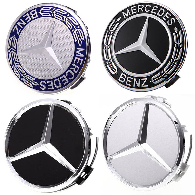奔驰威霆唯雅诺CLE CLS CLA GL级SL级轮毂盖配件汽车轮胎中心车标