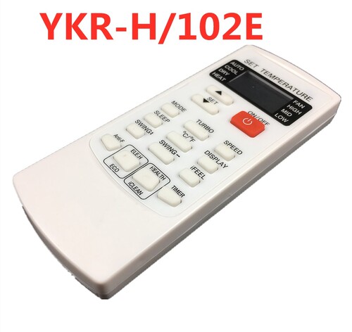 适用于飞歌奥克斯空调遥控器YKR-H/102E 英文出口版
